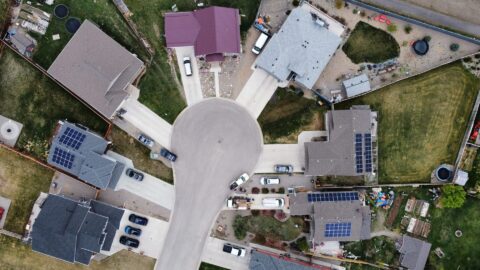Solar Cul De Sac Install Raymond Residential